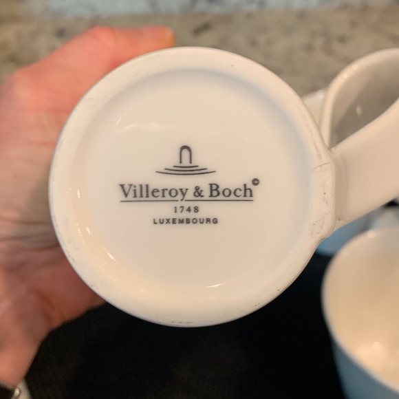 Villeroy & Boch New Wave set of 4 coffee cups - Picture 3 of 3